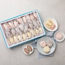 팜커머스 [시루아네] 삼색 두텁떡 개별포장 24개입 (쇼핑백포함), 보자기+쇼핑백, 상세설명 참조