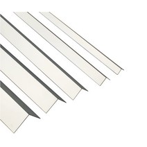 스텐 ㄱ자 코너 재료분리대 (2.4M) 폴리싱 헤어라인 10 15 20 25 30 50mm, 스텐 폴리싱, 1개