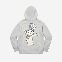 슈프림 도우보이 집업 후드 스웨트셔츠 헤더 그레이 - 22FW Supreme Doughboy Zip Up Hooded Sweatshirt Heather Grey - 22FW