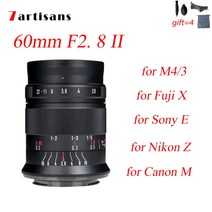 7 장인 60mm F2. 8 II 렌즈 MF 11 배율 매크로 니콘 Z E 후지 필름 X 캐논 M EF-M 올림푸스 파나소닉 M4/3, [05] Canon EF-M