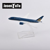 다이캐스트 항공기 모델 인테리어 jason tutu 16cm vietnam Airlines 보잉 787 비행기 비행기 다이 캐스트 금속, 베트남 b777