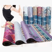 전문가용 논슬립 요가 필라테스 매트 홈트레이닝 학원, 그림크루즈