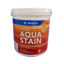 제비스코 아쿠아스테인 친환경 수성 목재 원목 3.7L, AS 301 투명, 3700ml, 1개