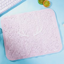 박스비 시원 편안 쿨 쿠션 여름 아이스 얼음 방석 쿨링 매트, 핑크