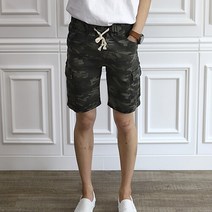 [후앙스] No.217 밀리터리 카고 밴드 반바지 JBCP3168