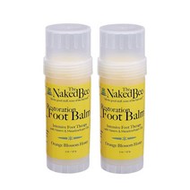 The Naked Bee 더네이키드비 오렌지 블러썸 꿀 Foot Balm 풋밤 발크림 미국직배송 부드러운발 57g 2개 1세트