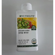 암웨이 츄어블 레시틴 - 콜레스테롤 개선, 120정, 1개