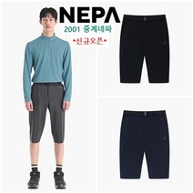 네파 [2001아울렛 중계점] 냉감 트리코트 원단 사용으로 시원하고 쾌적하게 입을 수 있는 남자 등산 7부 바지