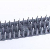 버드스파이크 비둘기 조류 새 퇴치 퇴치망 버드가드 실외기 야외 정원 보안 등반 구충제, 회색