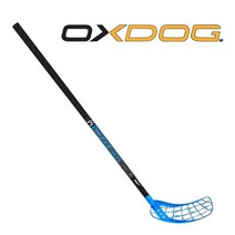 OXDOG 플로어볼 스틱 Player 33 blue 92 96cm, 96cm-왼손잡이(오른쪽방향)