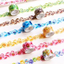 아이스 쉐이크 모양 pet 테이프 과일 얼음 테이프, 아이스캔디유혹