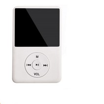 MP3 플레이어 휴대용 시끄러운 스피커가있는 새 버전 블루투스 음악 및 라디오fm녹음 mp4 플레이어가있는 4g hifi 내장, 16g, 하얀색