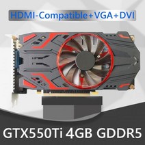 GTX550TI 2GB 4GB 6GB 컴퓨터 그래픽 카드 192bit GDDR5 NVIDIA, GTX550TI 4GB 128Bit