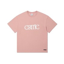 [정품/이벤트] 크리틱 CRITIC Shine 로고 티셔츠 핑크