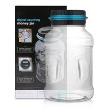 인테리어 귀여운 모형 캐릭터 대형 금고 행운 저금통 piggy bank counter coin bank for coin sorter electronic digital coin, 유로