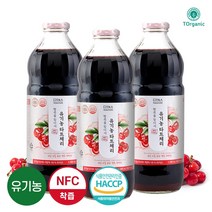 투오가닉 유기농 타트체리 NFC 100% 착즙원액 1000ml, 단품, 단품