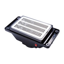 네일흡진기 네일드릴 고출력 진공 셀프네일케어 데스크탑 인레이 네일 클리너 더스트 콜렉터 젤 폴리싱 살, 04 UK, 02 black