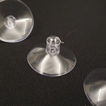 유리 흡착 타일 압착 고무 큐방 뽁뽁이 고리 걸이 후크 25mm a