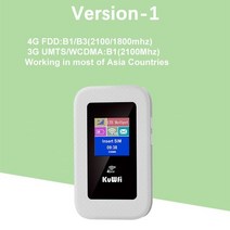 포켓파이 와이파이 휴대용 라우터 모바일 핫스팟 라우터 용 미니 모뎀 카드 라우터, 중국_화이트 버전 1