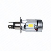 저렴한 오토바이 LED 헤드 라이트 H4 Hi Lo 20W 2000LM HS1 COB Moped Scooter Motorbike led light Headl, 한개옵션1, 한개옵션0