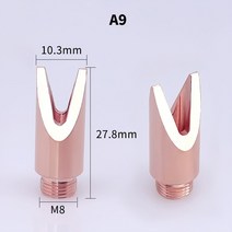 용접기 논가스 스폿 알곤 전기 레이저 가정용 현장 미니 플라스틱 산소용접기Hanwei 용접 노즐 m8 핸드 헬, 01 A9 HANWEI