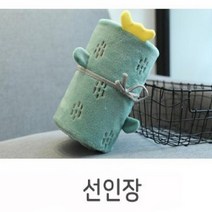 무릎담요 선인장 극세사 밍크 차박
