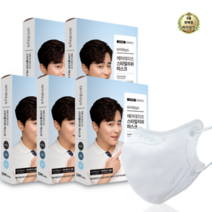 라이브잇 에어데이즈 스타일리쉬 마스크 대형 KF94, 흰색, 60개, 10개입