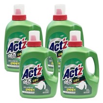 액츠 퍼펙트 딥클린 액체세제 용기 3.0L 4개 -O 84650RP_00EA jefairy*212679033sm, 1, 본상품선택