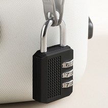 잠금 자물쇠 고리 시건장치 다이얼 사물함 수납함 비밀번호 출입문, 옵션명, 블랙번호자물쇠중