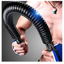 남성 팔근력기 어깨운동 스프링 완력봉 일자형 50kg