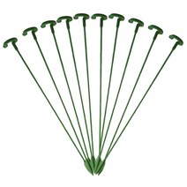 오링 고리형 원형 식물지지대 10개 화분 화초 꽃 수형 고정용 넝쿨 지주대, 27cm(10개)