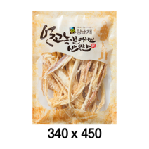 팩플러스 얼고녹기를... 황태채(일반형) 340x450 100매 건어물봉투 / 건어물포장 / 황태봉투 / 포장봉투