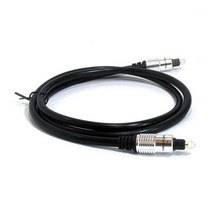 SPDIF 오디오 옵티컬 광케이블 2M 각대각 스피커 tv