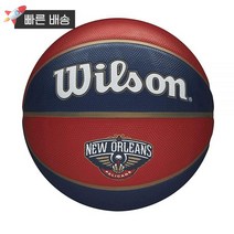 WILSON NBA 모든 팀 농구 - 사이즈 17.8 - 74.9cm(7 - 29.5인치) 매트 블랙, New York Knicks, Size 7 - 29.5