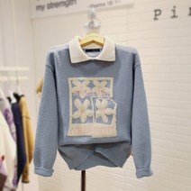 핑크피그 써렌 카라 배색 니트티(PPA22T1172)-1