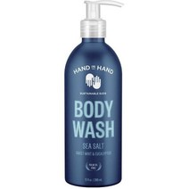 핸드인핸드 바디 워시 씨 솔트 스위트 민트 & 유칼립투스 향, 1개, 296ml