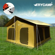 트라이캠프 타프+스크린하우스 풀세트구성품, 실버알루미늄폴