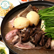 [지엠디콤파니]국내산 한방 자연산 능이 삼계탕 백숙 밀키트 1.5KG, 5팩