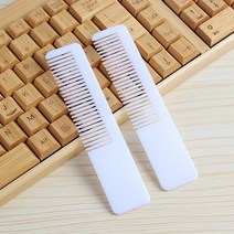 영업사원 미팅용품 휴대용 미니빗 10p 미용빗 고급빗, 1개