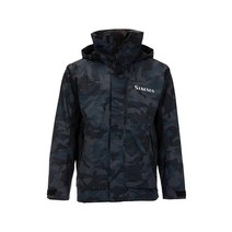 Simms 남성용 챌린저 방수 낚시 우비, X-Large, Woodland Camo Storm