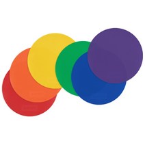 스타스포츠 정품 레인보우 원마커 6매입 EARM401 KC인증 국산 체육용품, 스타 레인보우 원마커