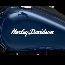할리데이비슨 스티커 hd_29, 파랑