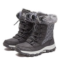 보드부츠 버튼 스노우보드 부츠2022 Winter New Adult Ski Boots Women Snow Shoes Men Warm Snowboard Wa, 03 gray_02 38