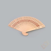 전통 휴대용 접이식 접부채 원목플라워, 기본