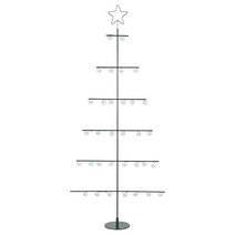 (한정수량) 이케아 크리스마스 VINTER 빈테르 장식품 크리스마스 트리 모양 그린 85cm 605.039.89, 단품