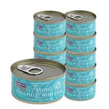 피쉬포캣 70g x 10개 고양이 캔 간식, 참치게살70gx10개, 참치 게살