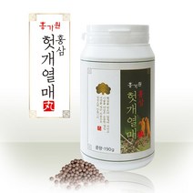 홍가원 헛개나무 환 헛개열매 헛개나무열매 즙 차 가루 홍삼분말 헛개수 국내산 효능 190g, 1개