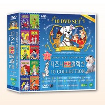 디즈니 명작동화 시즌3 블루편_디즈니 HD 컬렉션 10종 DVD