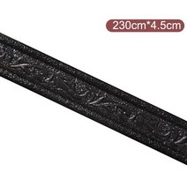 벽매트 벽쿠션 안전가드 충돌방지 어린이집 양각 코너 라인 3D 폼 벽 허리 라인 방수 테두리 자체 접착 2.3, 12 230x4.5cm
