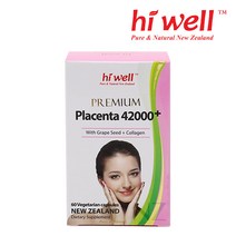 하이웰 프리미엄 플라센타(양태반) 42000+&포도씨+콜라겐 60베지캡슐 1개 뉴질랜드 본사 출고